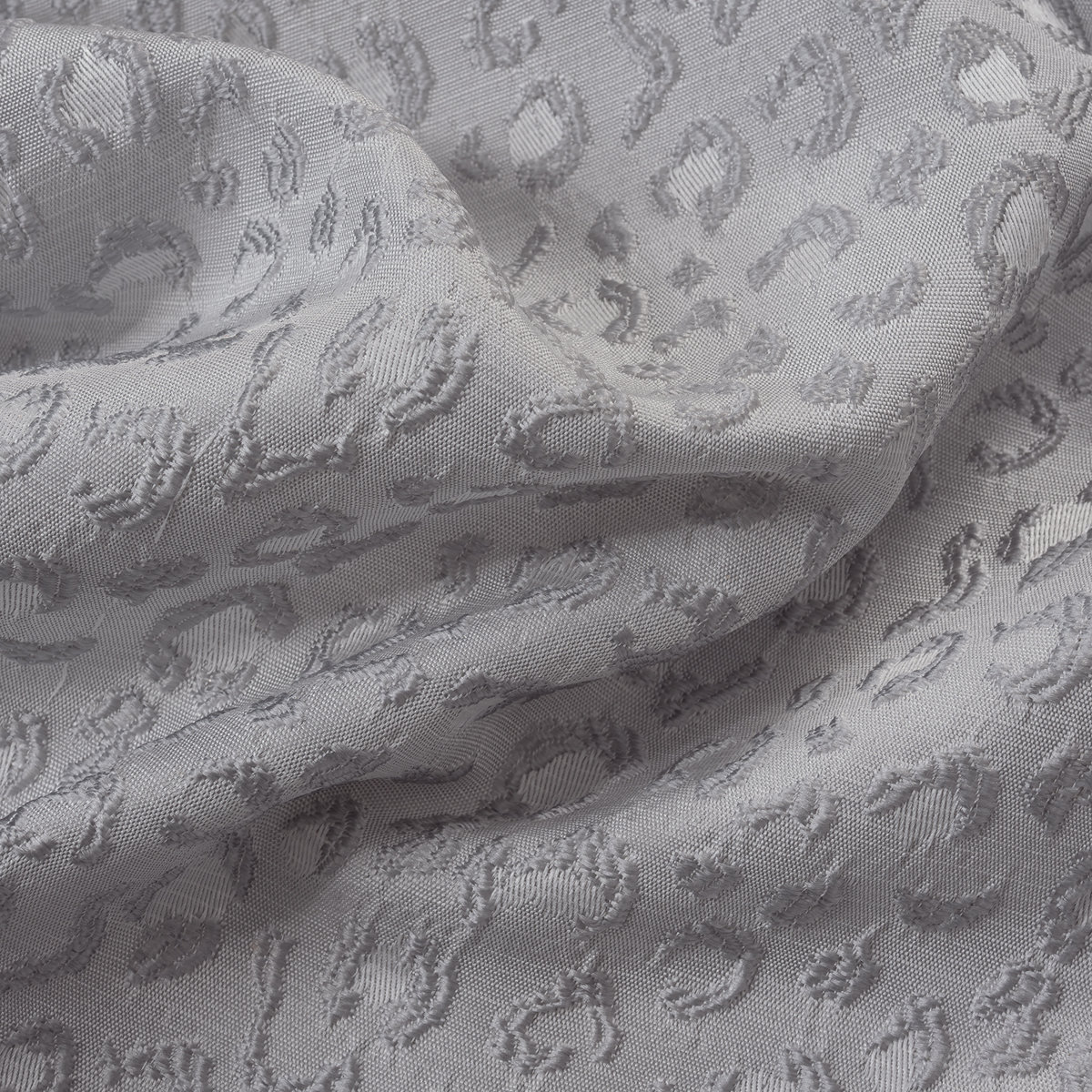 Tenda A Pannello Jacquard Royal Hotel Lafayetee – Set Di 2 Pannelli, Grigio, 108x120, Con Passacavi Metallo, Poliestere, Stile Moderno E Lussuoso - 5